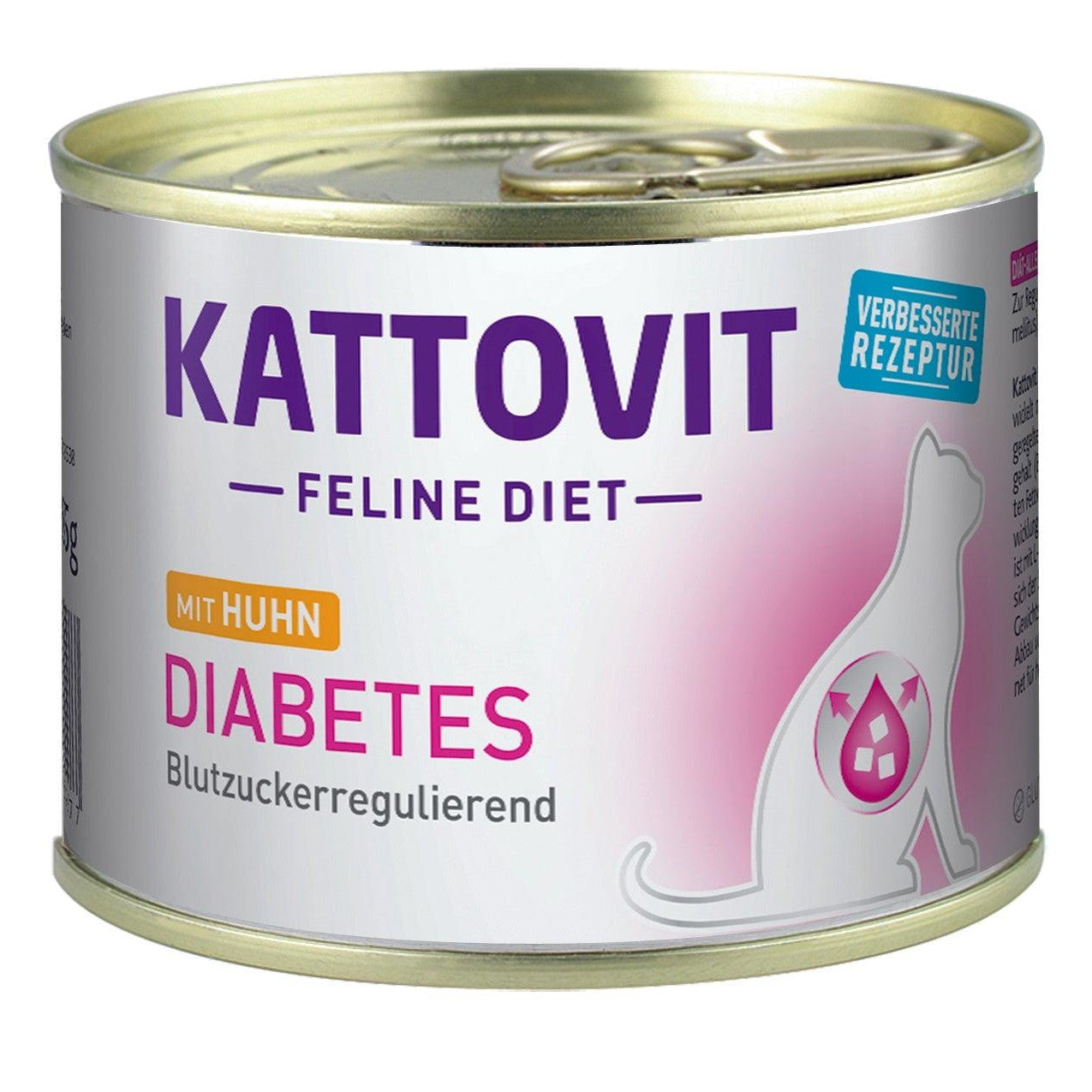Artikel mit dem Namen Kattovit Feline Diet Diabetes (M-Rezeptur) Huhn im Shop von zoo.de , dem Onlineshop für nachhaltiges Hundefutter und Katzenfutter.