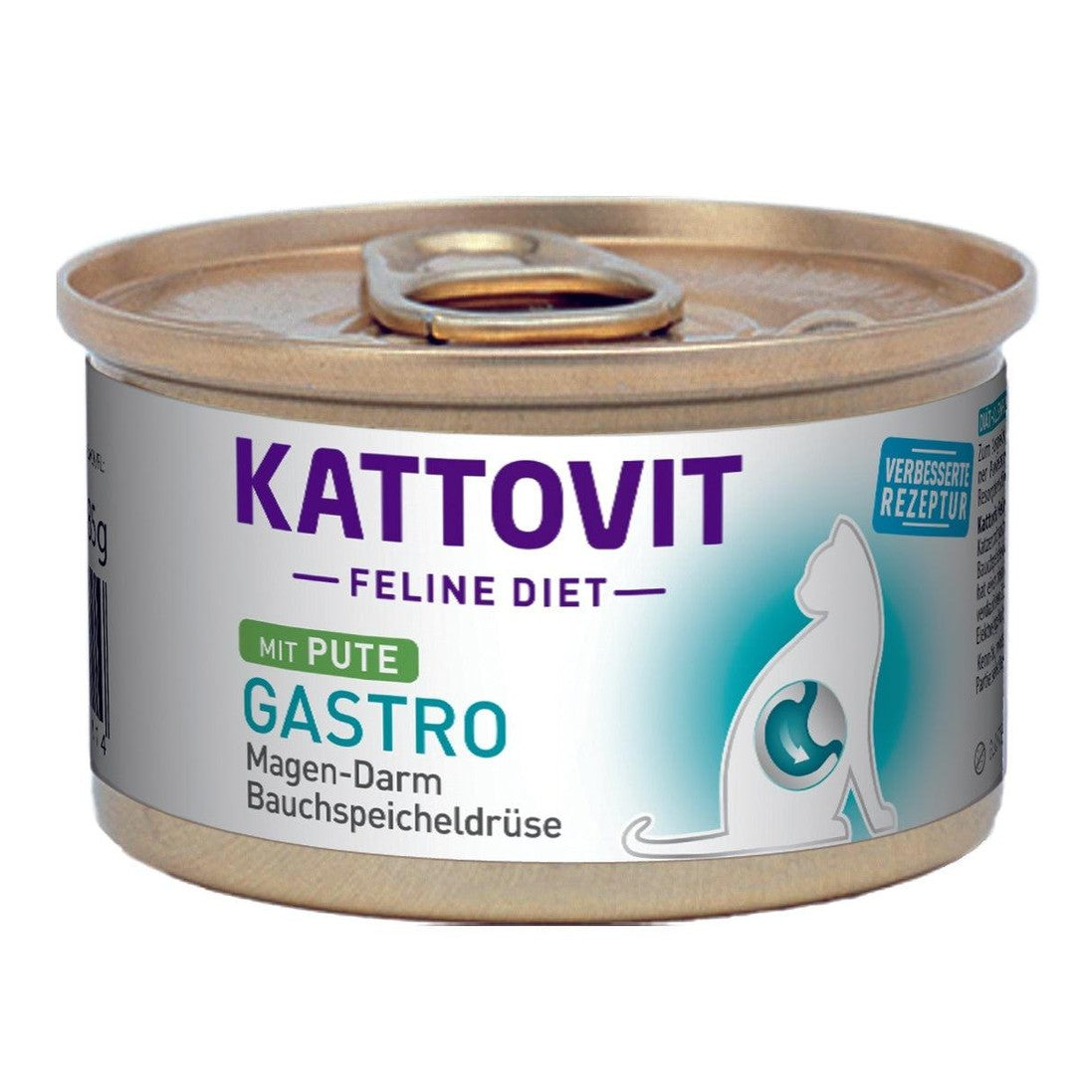 Artikel mit dem Namen Kattovit Feline Diet Gastro Pute im Shop von zoo.de , dem Onlineshop für nachhaltiges Hundefutter und Katzenfutter.