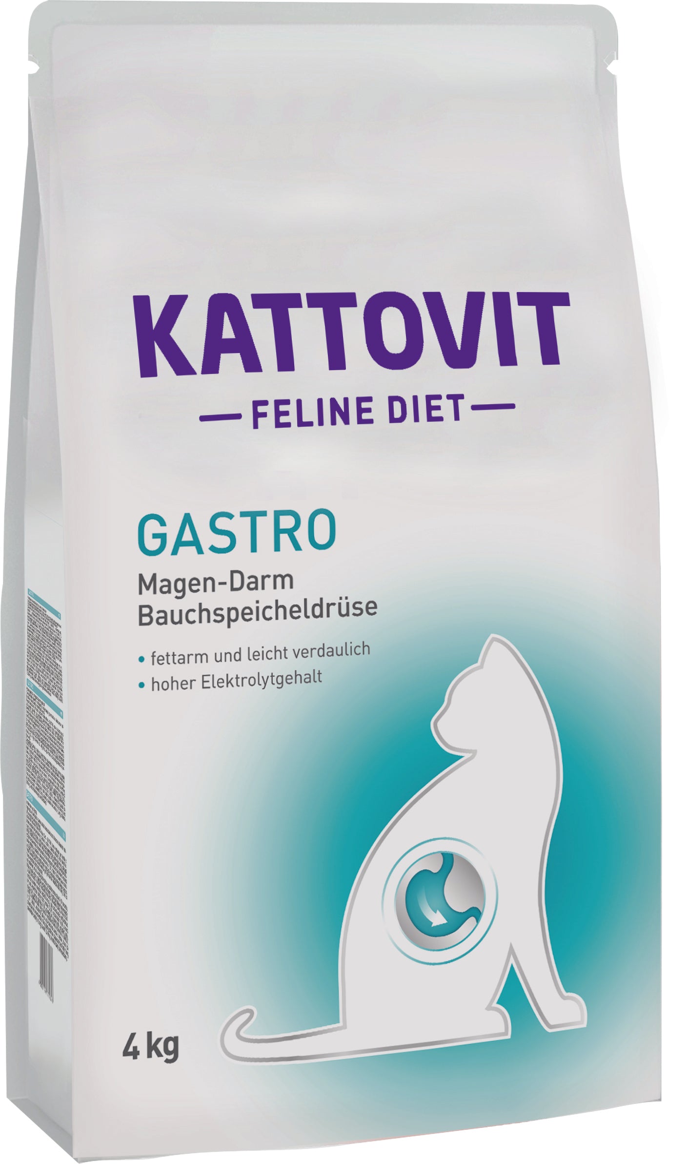 Artikel mit dem Namen Kattovit Feline Diet Gastro Trockenfutter im Shop von zoo.de , dem Onlineshop für nachhaltiges Hundefutter und Katzenfutter.