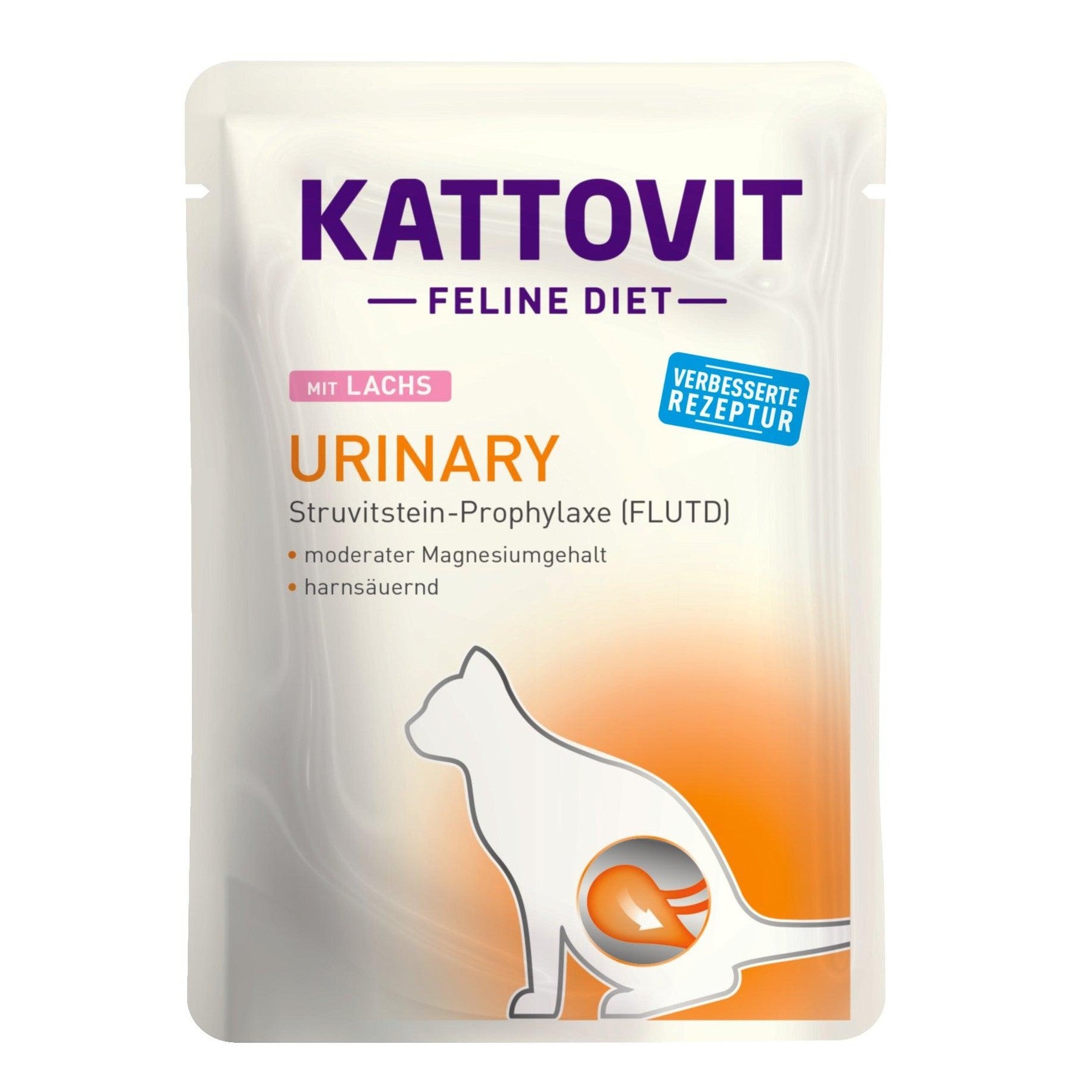 Artikel mit dem Namen Kattovit Feline Diet Urinary mit Lachs im Shop von zoo.de , dem Onlineshop für nachhaltiges Hundefutter und Katzenfutter.