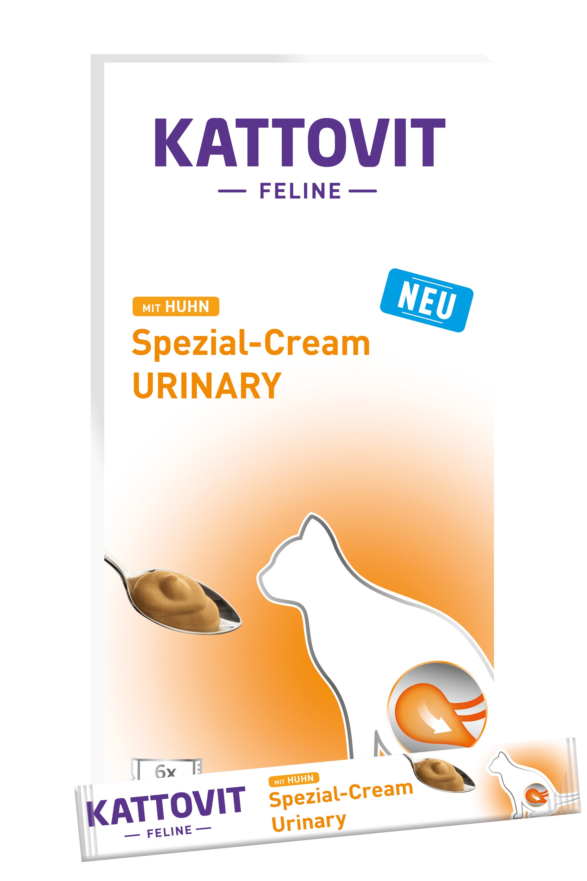 Artikel mit dem Namen Kattovit URINARY mit Huhn Spezial-Cream im Shop von zoo.de , dem Onlineshop für nachhaltiges Hundefutter und Katzenfutter.