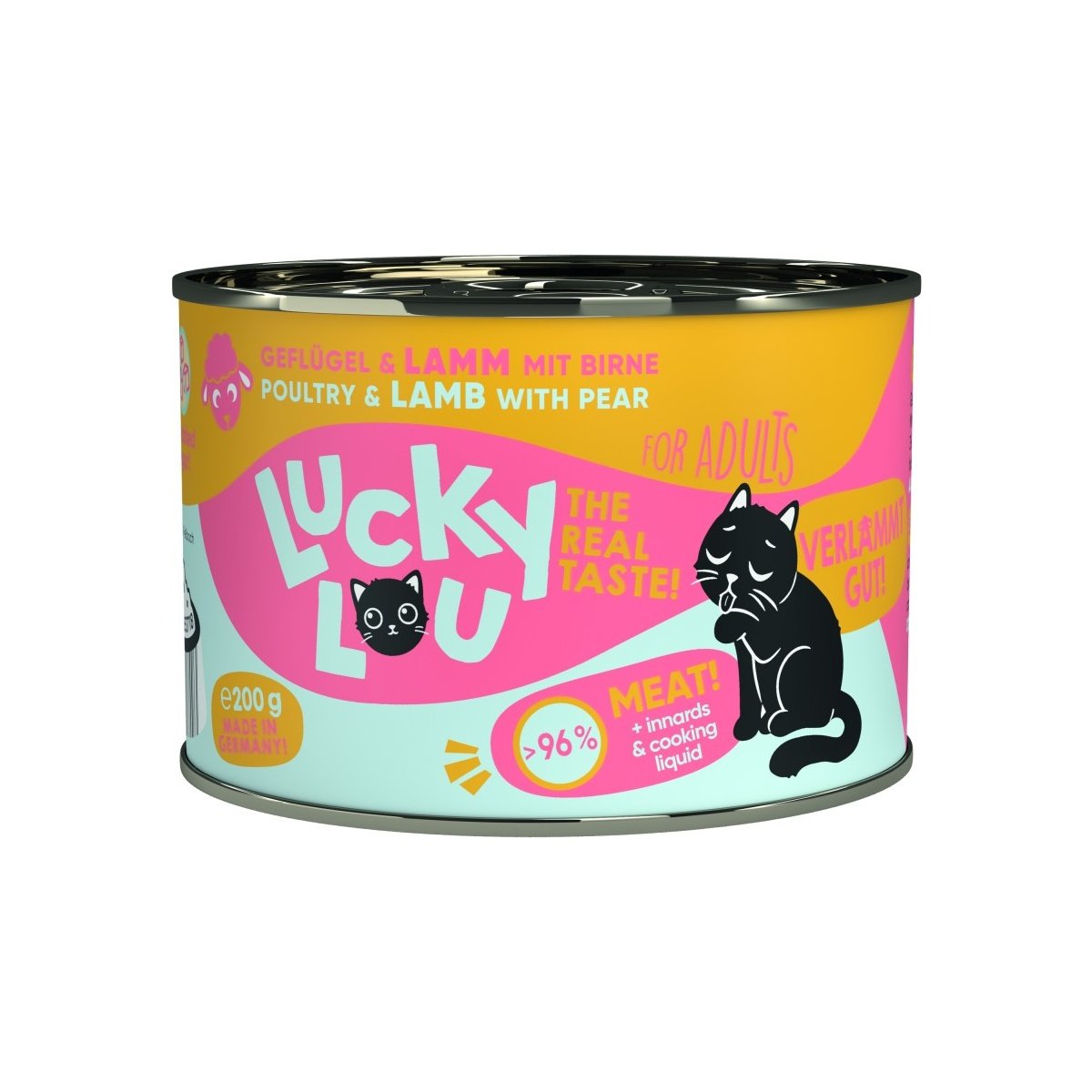 Artikel mit dem Namen Lucky Lou Lifestage Adult Geflügel + Lamm im Shop von zoo.de , dem Onlineshop für nachhaltiges Hundefutter und Katzenfutter.