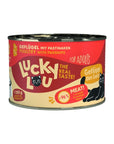 Artikel mit dem Namen Lucky Lou Lifestage Adult Geflügel im Shop von zoo.de , dem Onlineshop für nachhaltiges Hundefutter und Katzenfutter.