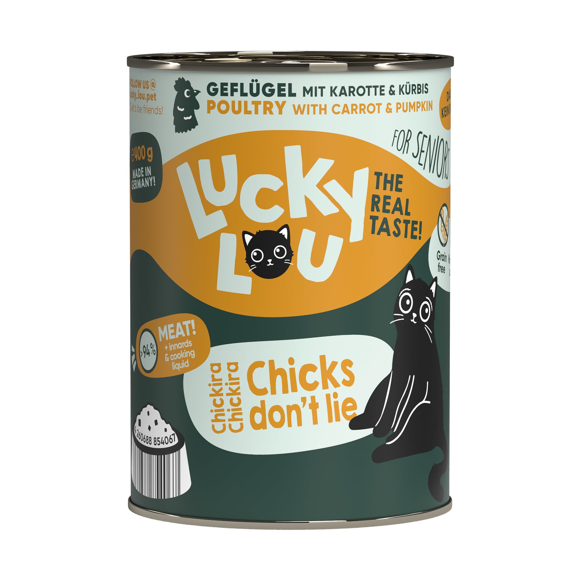 Artikel mit dem Namen Lucky Lou Lifestage Senior Geflügel im Shop von zoo.de , dem Onlineshop für nachhaltiges Hundefutter und Katzenfutter.