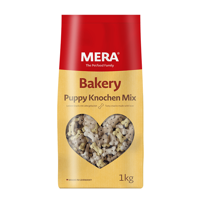 Artikel mit dem Namen MERA Bakery PuppyKnoch Mix im Shop von zoo.de , dem Onlineshop für nachhaltiges Hundefutter und Katzenfutter.