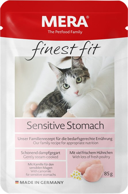 Artikel mit dem Namen MERA Cats finest fit Stomach Nassfutter im Shop von zoo.de , dem Onlineshop für nachhaltiges Hundefutter und Katzenfutter.