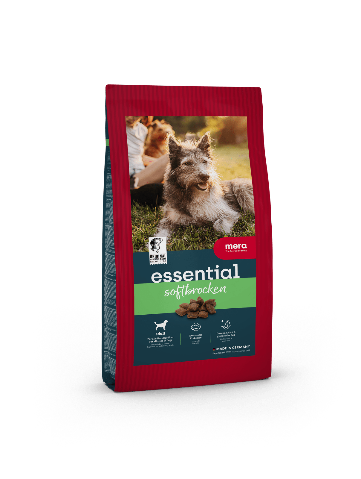 Artikel mit dem Namen Mera Essential SoftBrocken im Shop von zoo.de , dem Onlineshop für nachhaltiges Hundefutter und Katzenfutter.