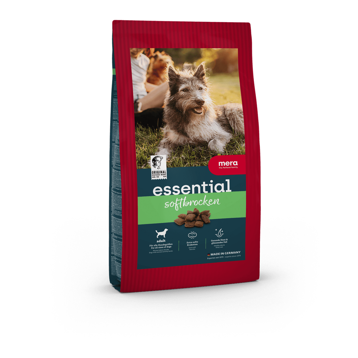 Artikel mit dem Namen Mera Essential SoftBrocken im Shop von zoo.de , dem Onlineshop für nachhaltiges Hundefutter und Katzenfutter.