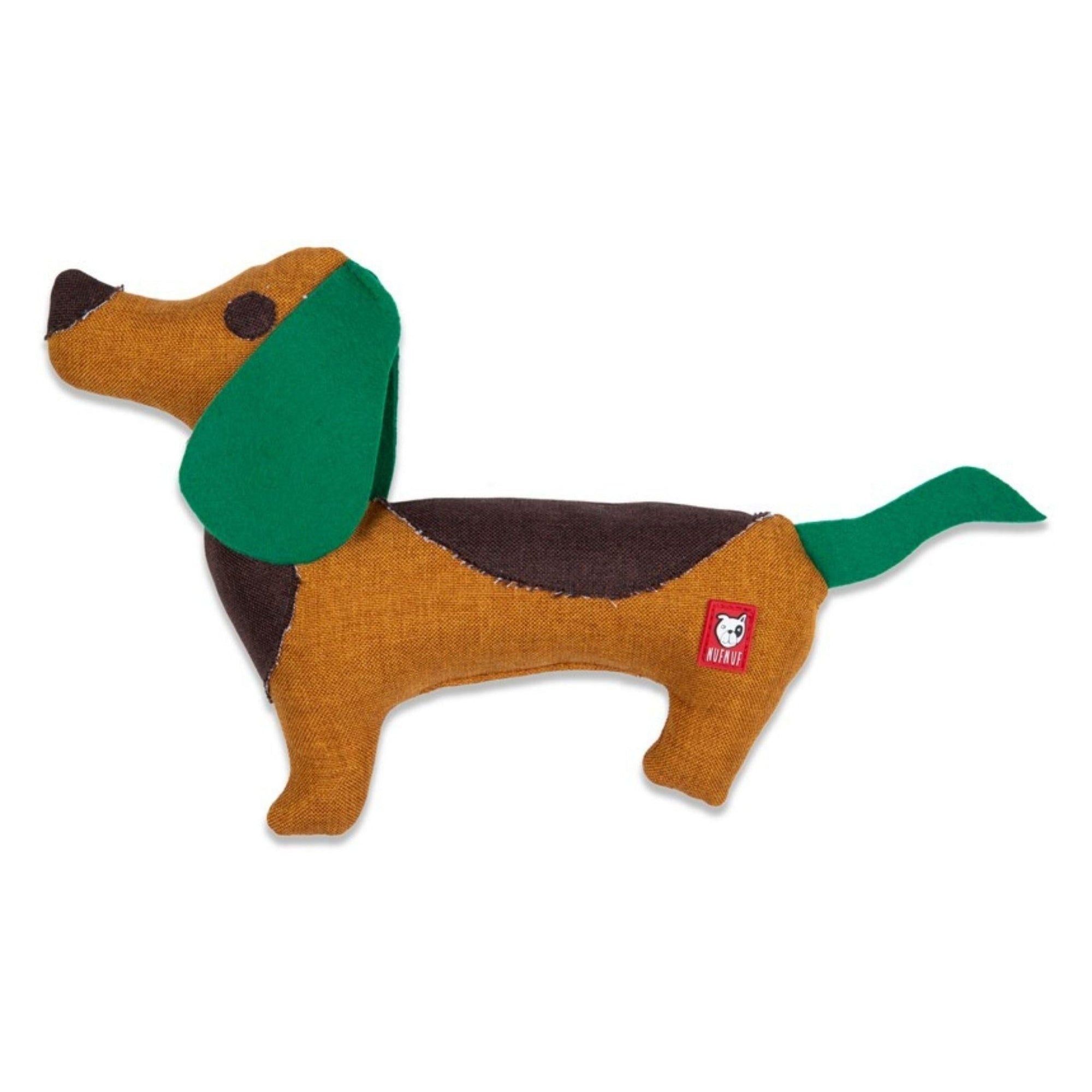Artikel mit dem Namen NufNuf Upcycle Spielzeug Rocky im Shop von zoo.de , dem Onlineshop für nachhaltiges Hundefutter und Katzenfutter.