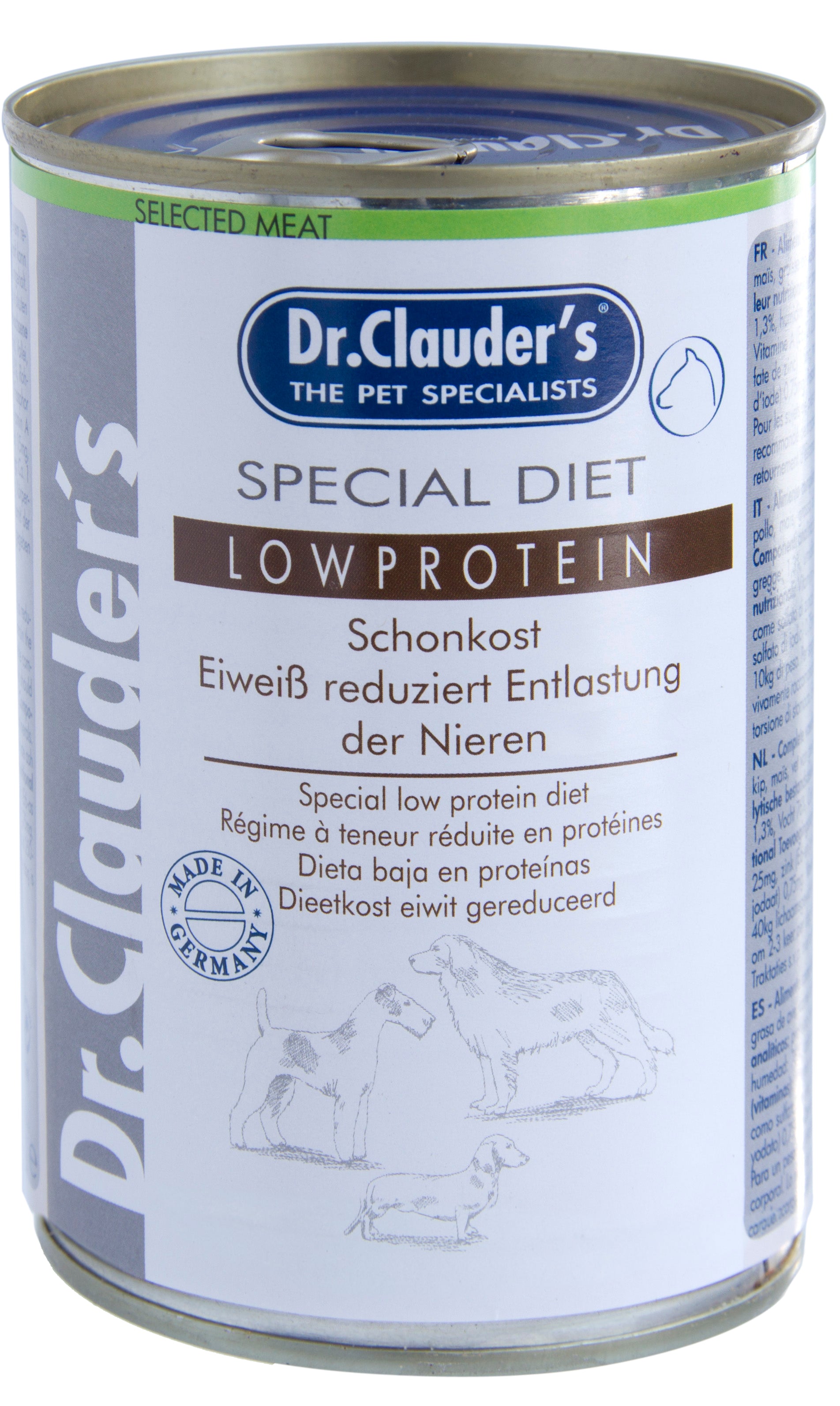 Dr.Clauder's Special Diet LowProtein - zoo.de