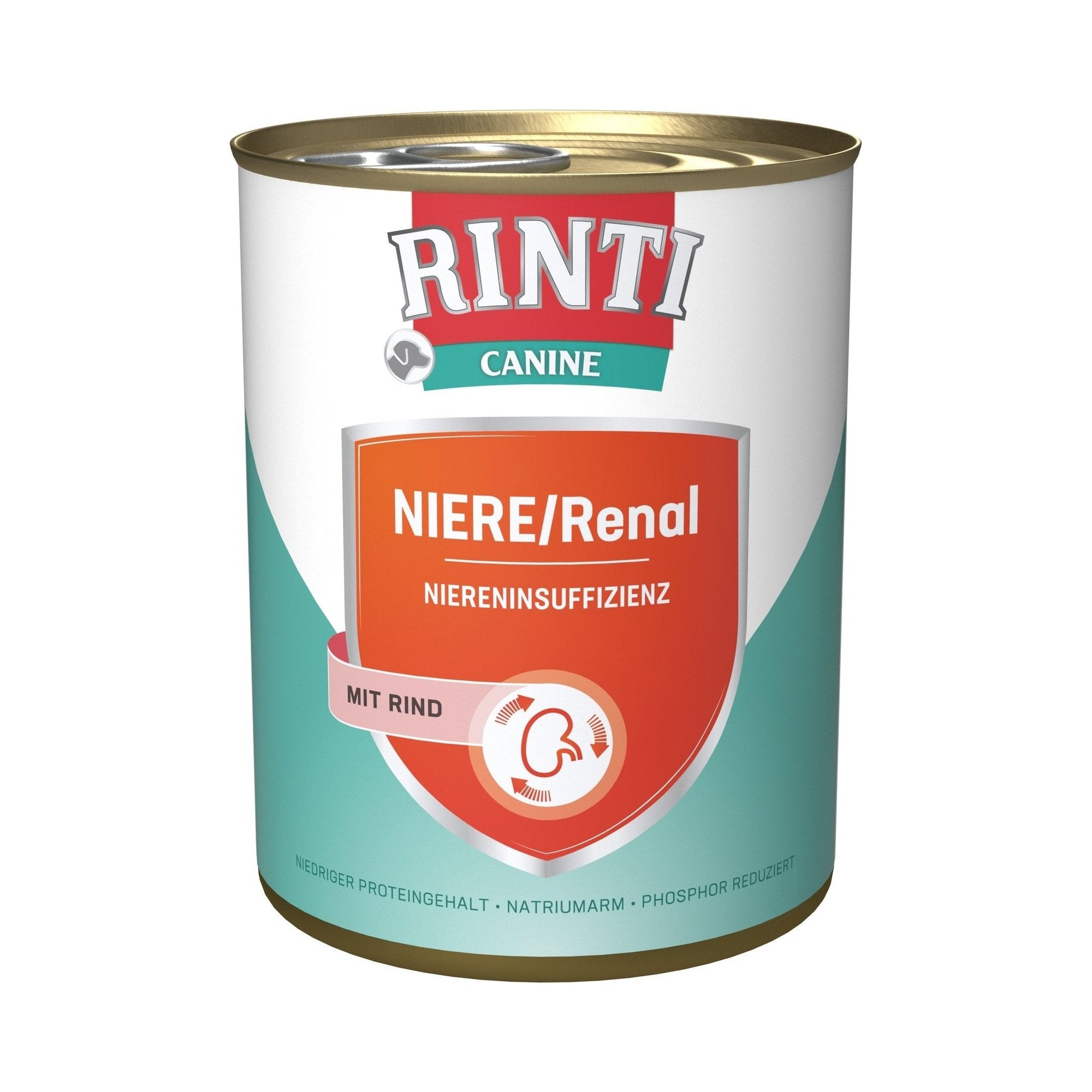 Artikel mit dem Namen Rinti Canine Nierendiät Rind im Shop von zoo.de , dem Onlineshop für nachhaltiges Hundefutter und Katzenfutter.