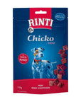 Artikel mit dem Namen Rinti Chicko Mini - Kleine Stückchen aus Rind im Vorratspack im Shop von zoo.de , dem Onlineshop für nachhaltiges Hundefutter und Katzenfutter.