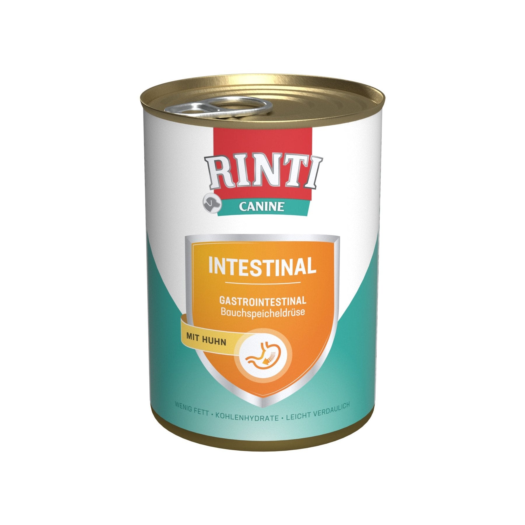 Artikel mit dem Namen Rinti Dose Canine Intestinal mit Huhn im Shop von zoo.de , dem Onlineshop für nachhaltiges Hundefutter und Katzenfutter.