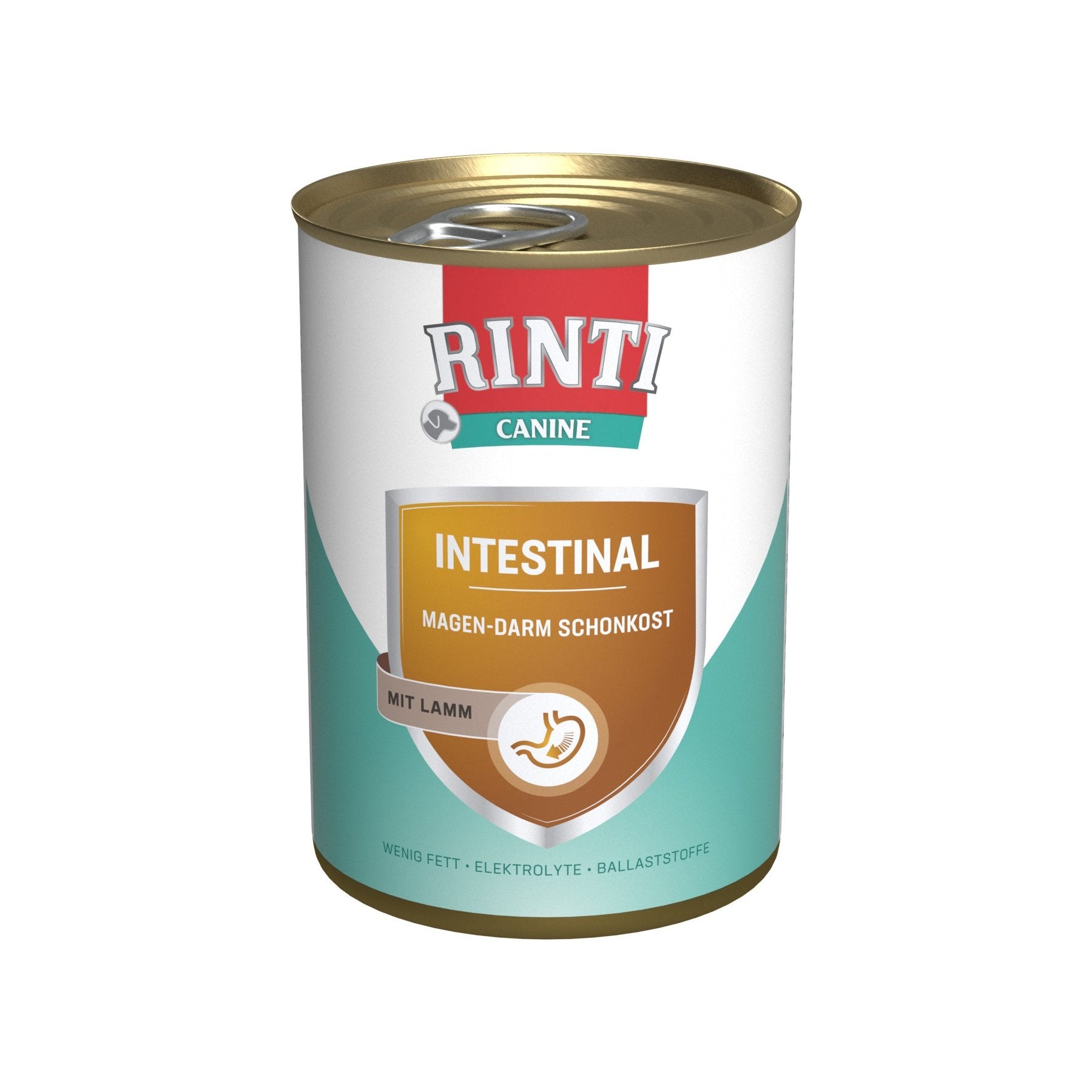 Artikel mit dem Namen Rinti Dose Canine Intestinal mit Lamm im Shop von zoo.de , dem Onlineshop für nachhaltiges Hundefutter und Katzenfutter.