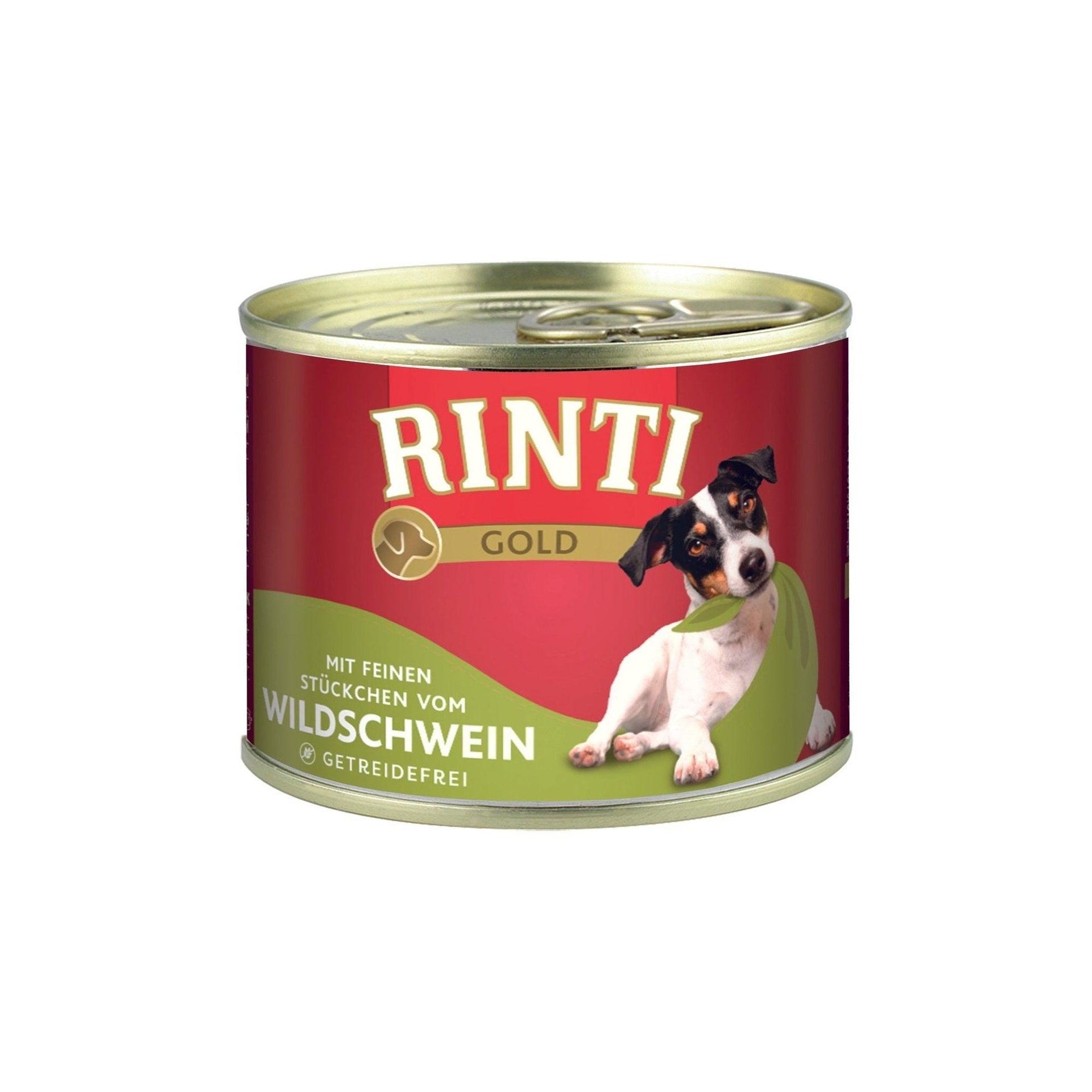 RINTI Gold Wildschwein – Hundefutter getreidefrei – zoo.de