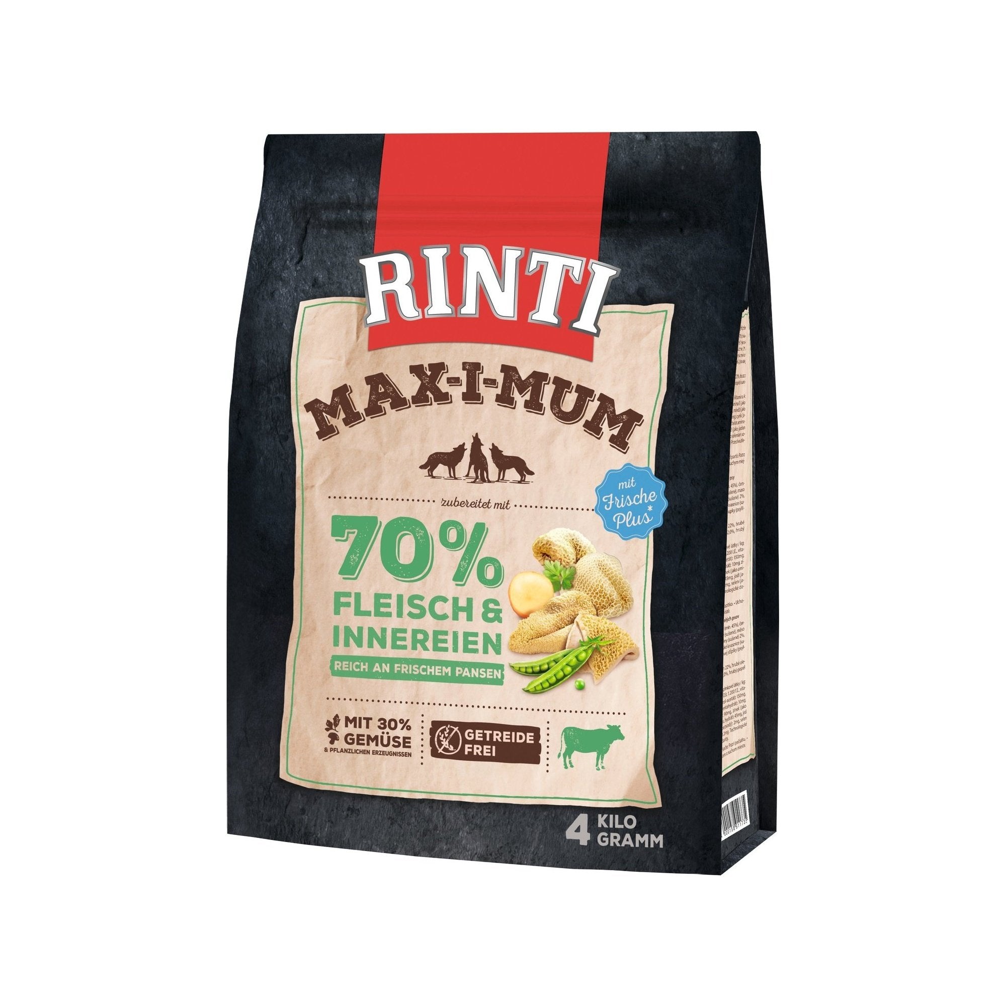 Artikel mit dem Namen Rinti Max-i-mum Pansen im Shop von zoo.de , dem Onlineshop für nachhaltiges Hundefutter und Katzenfutter.