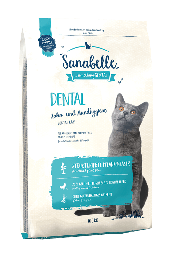 Artikel mit dem Namen Sanabelle Dental im Shop von zoo.de , dem Onlineshop für nachhaltiges Hundefutter und Katzenfutter.