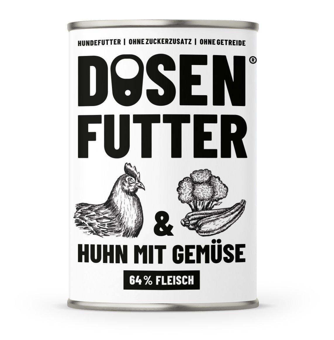 Artikel mit dem Namen Schnauze&amp;Co Dosenfutter Huhn mit Gemüse für Hunde im Shop von zoo.de , dem Onlineshop für nachhaltiges Hundefutter und Katzenfutter.