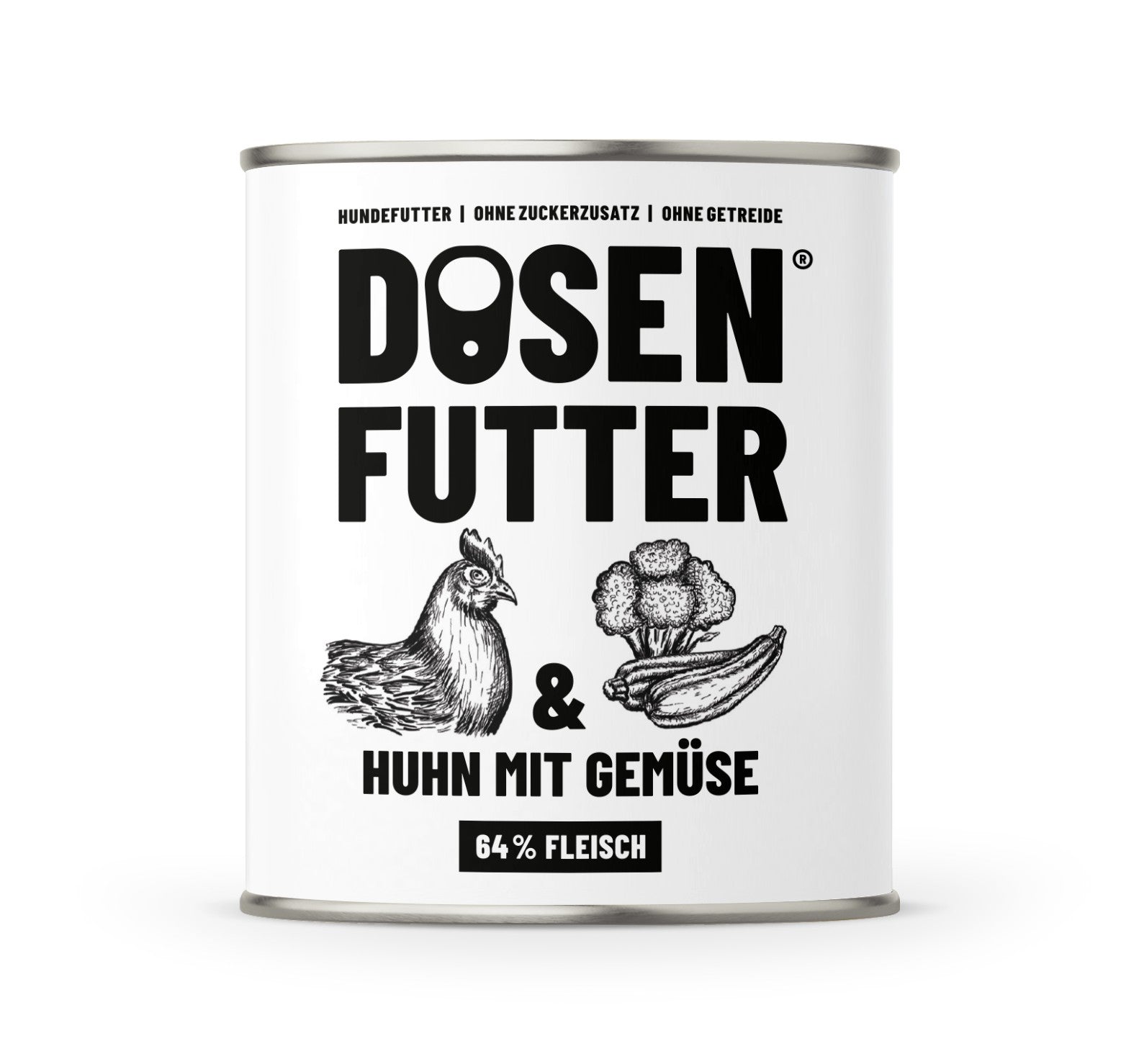 Artikel mit dem Namen Schnauze&amp;Co Dosenfutter Huhn mit Gemüse für Hunde im Shop von zoo.de , dem Onlineshop für nachhaltiges Hundefutter und Katzenfutter.