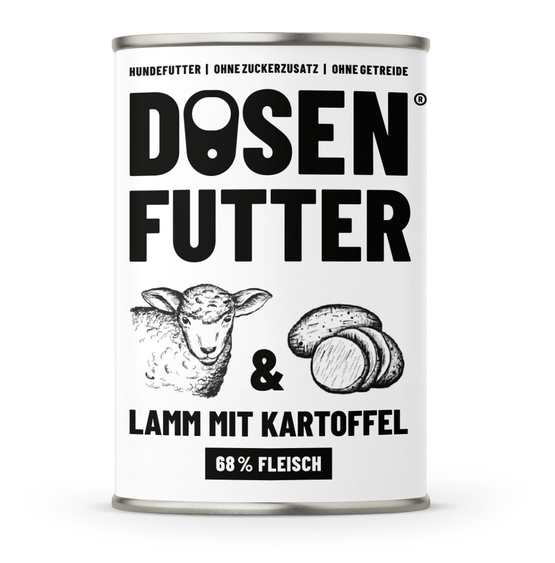 Artikel mit dem Namen Schnauze&Co Dosenfutter Lamm mit Kartoffel für Hunde im Shop von zoo.de , dem Onlineshop für nachhaltiges Hundefutter und Katzenfutter.