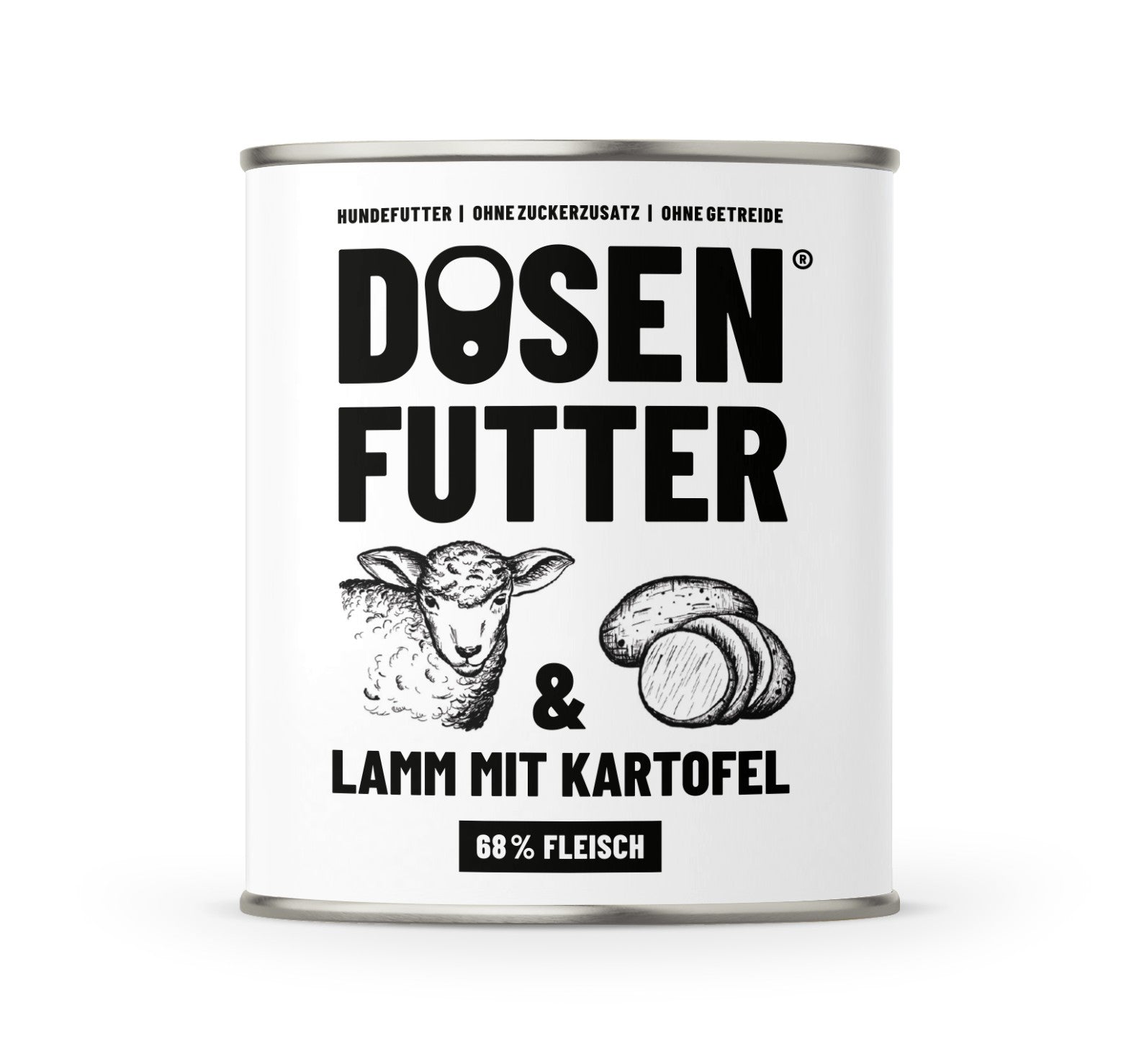 Artikel mit dem Namen Schnauze&Co Dosenfutter Lamm mit Kartoffel für Hunde im Shop von zoo.de , dem Onlineshop für nachhaltiges Hundefutter und Katzenfutter.