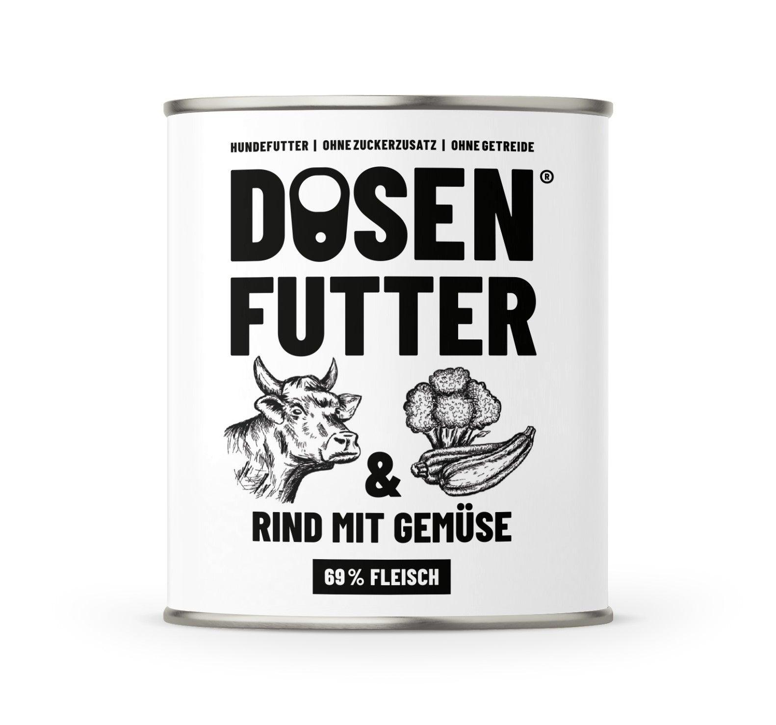 Artikel mit dem Namen Schnauze&Co Dosenfutter Rind mit Gemüse für Hunde im Shop von zoo.de , dem Onlineshop für nachhaltiges Hundefutter und Katzenfutter.