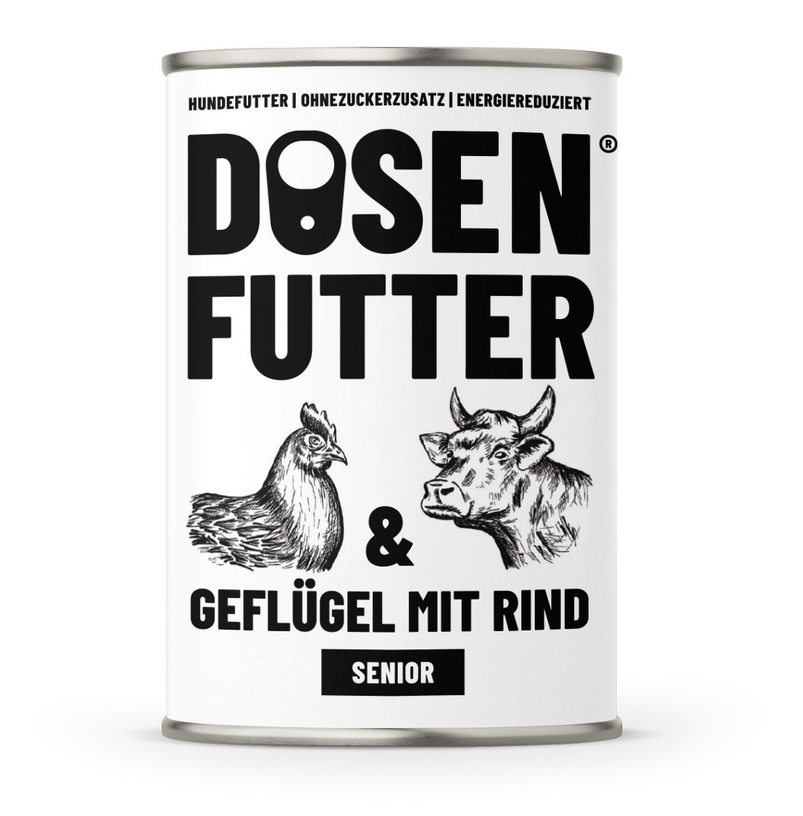 Artikel mit dem Namen Schnauze&Co Dosenfutter Senior Geflügel & Rind für ältere Hunde ab 7 Jahren im Shop von zoo.de , dem Onlineshop für nachhaltiges Hundefutter und Katzenfutter.