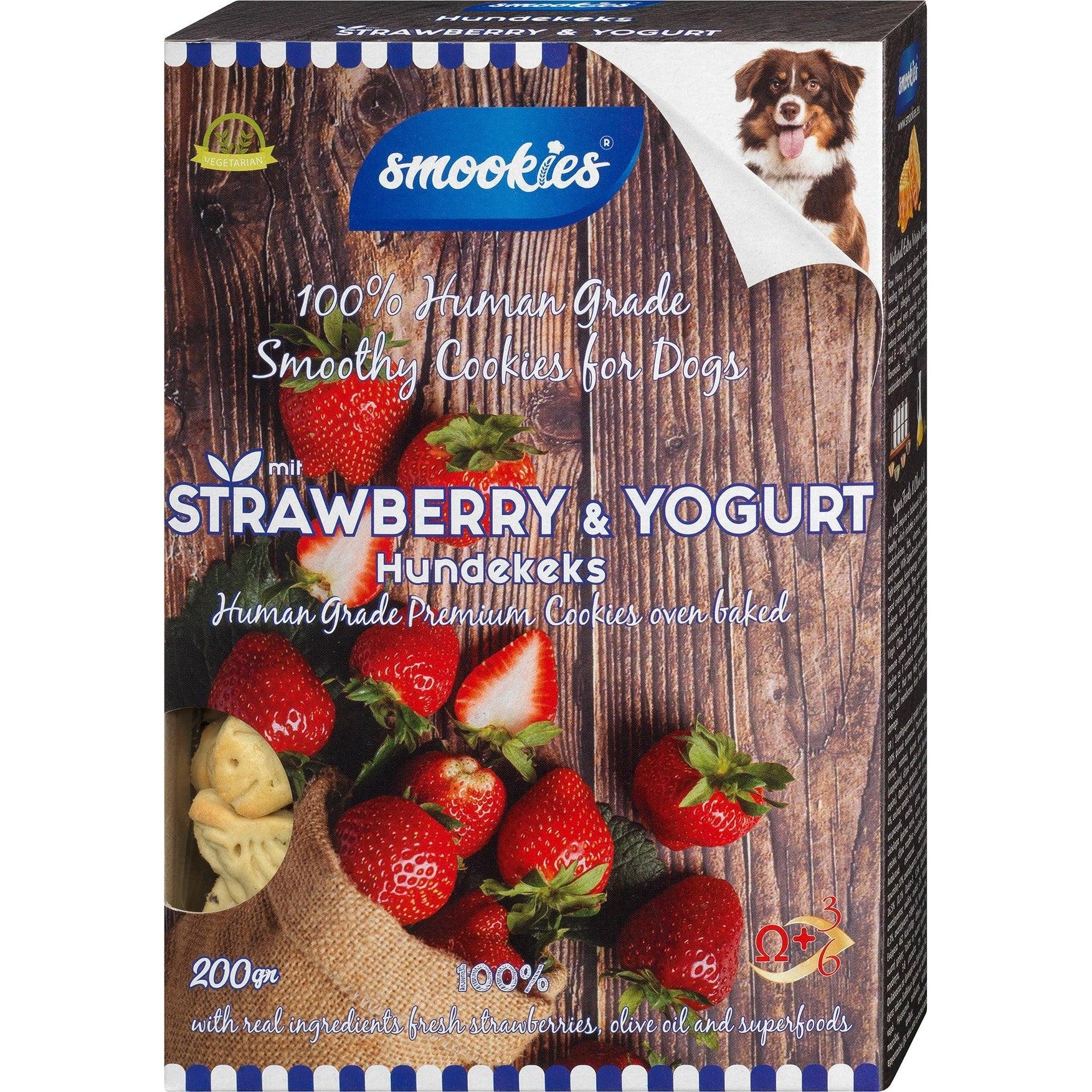 Artikel mit dem Namen Smookies Hundekeks im Shop von zoo.de , dem Onlineshop für nachhaltiges Hundefutter und Katzenfutter.