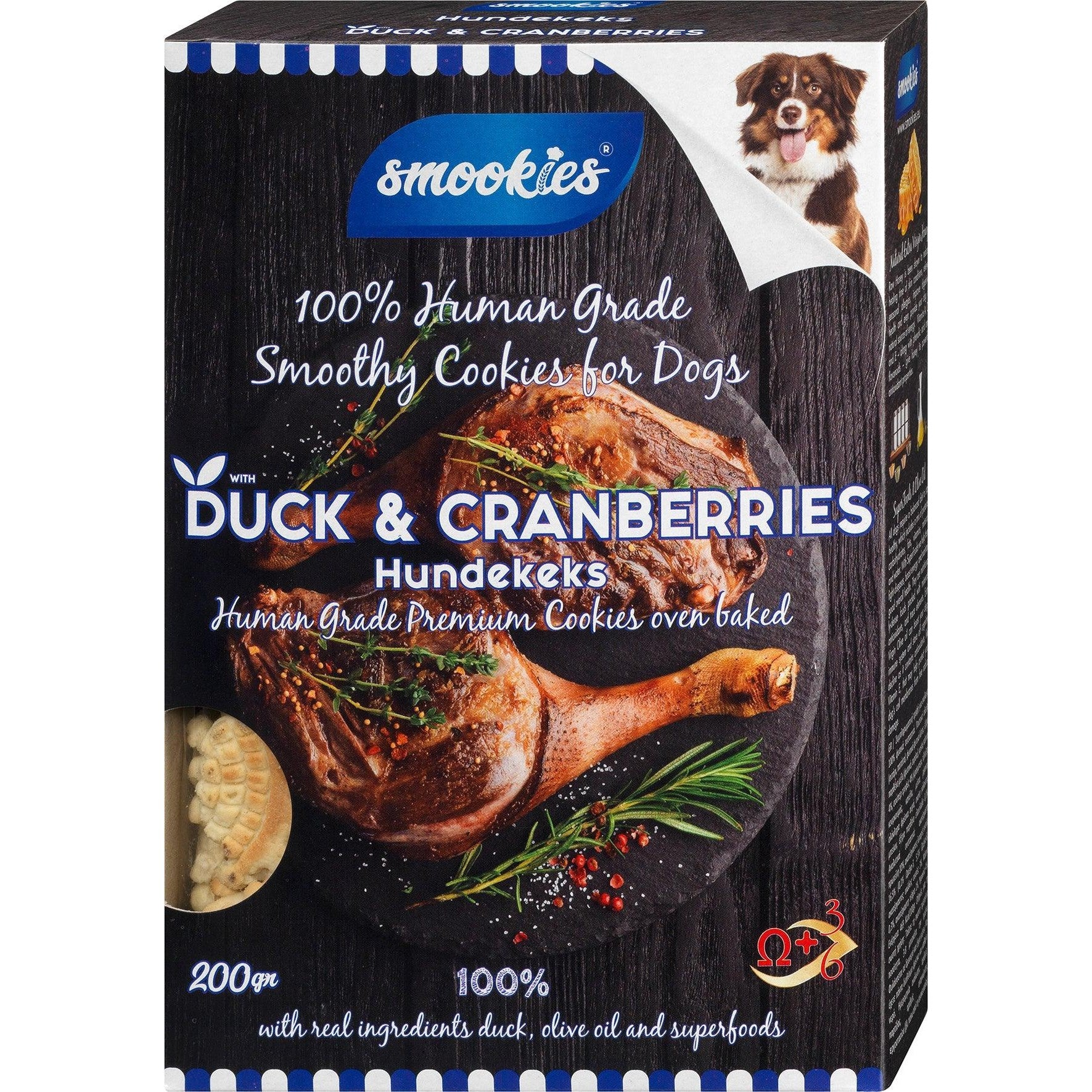 Artikel mit dem Namen Smookies Hundekeks im Shop von zoo.de , dem Onlineshop für nachhaltiges Hundefutter und Katzenfutter.