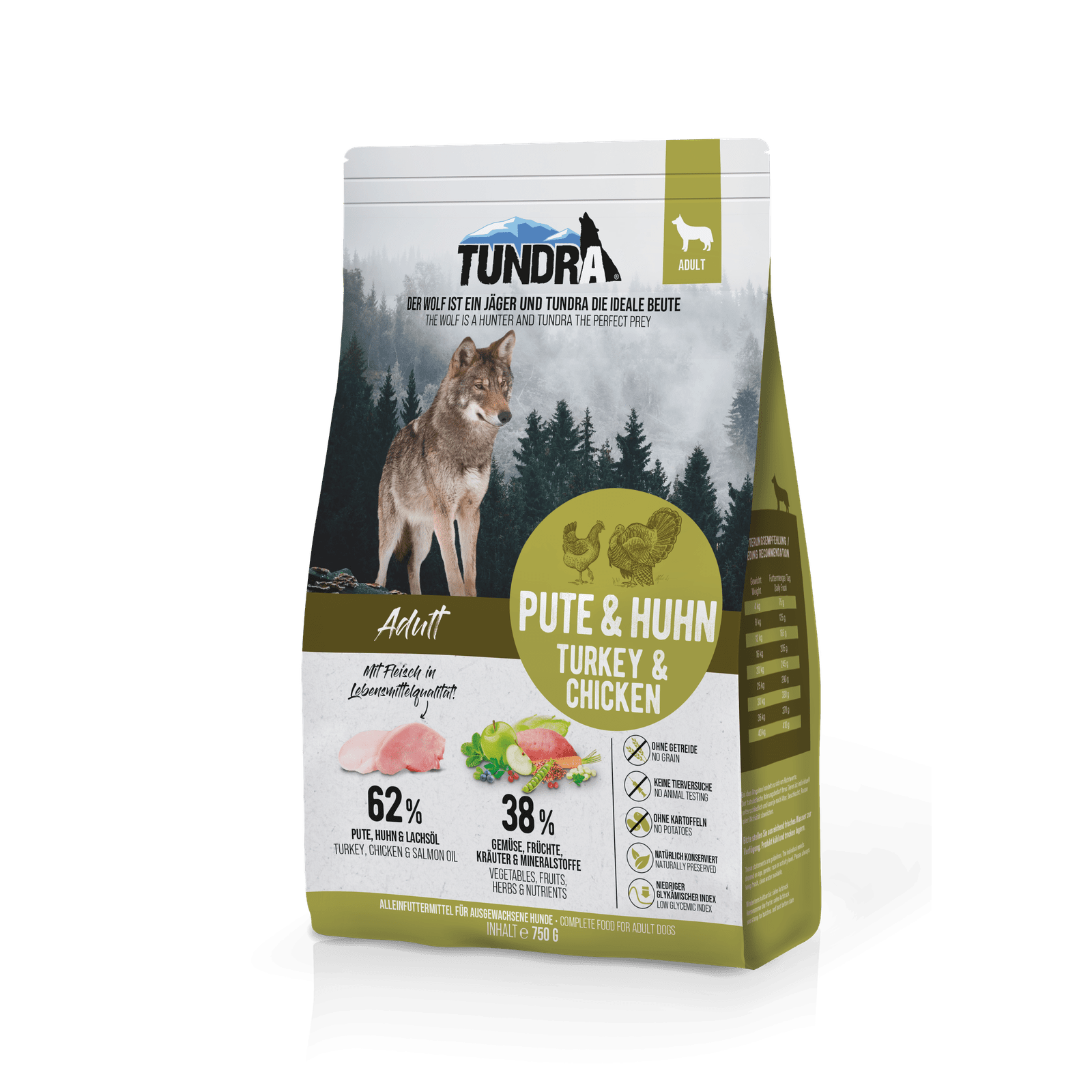 Artikel mit dem Namen Tundra Pute - Alberta Wildwood im Shop von zoo.de , dem Onlineshop für nachhaltiges Hundefutter und Katzenfutter.