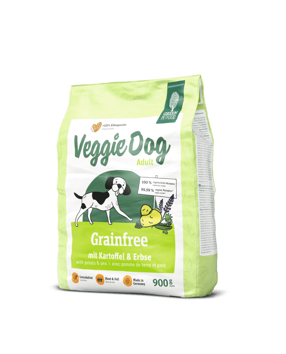 Artikel mit dem Namen VeggieDog Grainfree im Shop von zoo.de , dem Onlineshop für nachhaltiges Hundefutter und Katzenfutter.