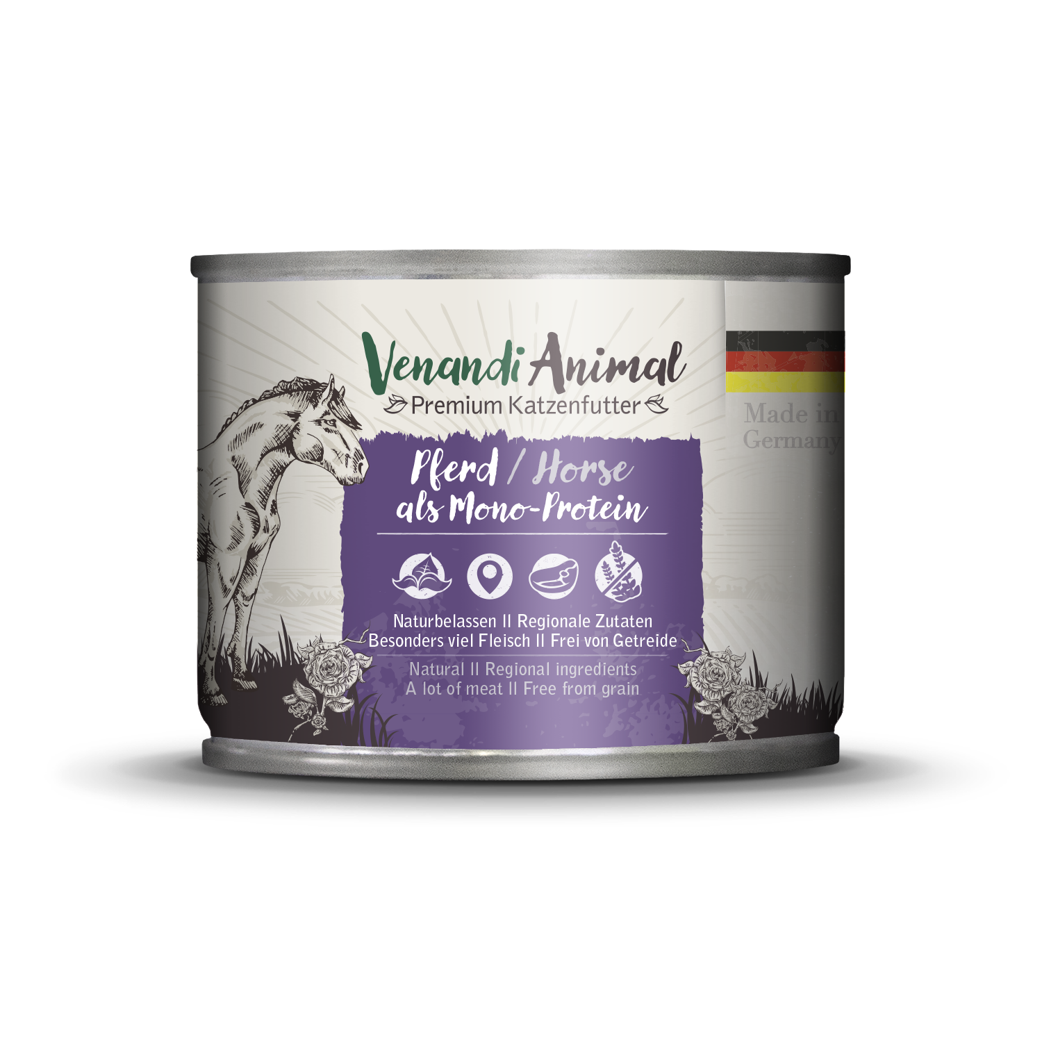 Artikel mit dem Namen Venandi Animal - Pferd als Monoprotein im Shop von zoo.de , dem Onlineshop für nachhaltiges Hundefutter und Katzenfutter.