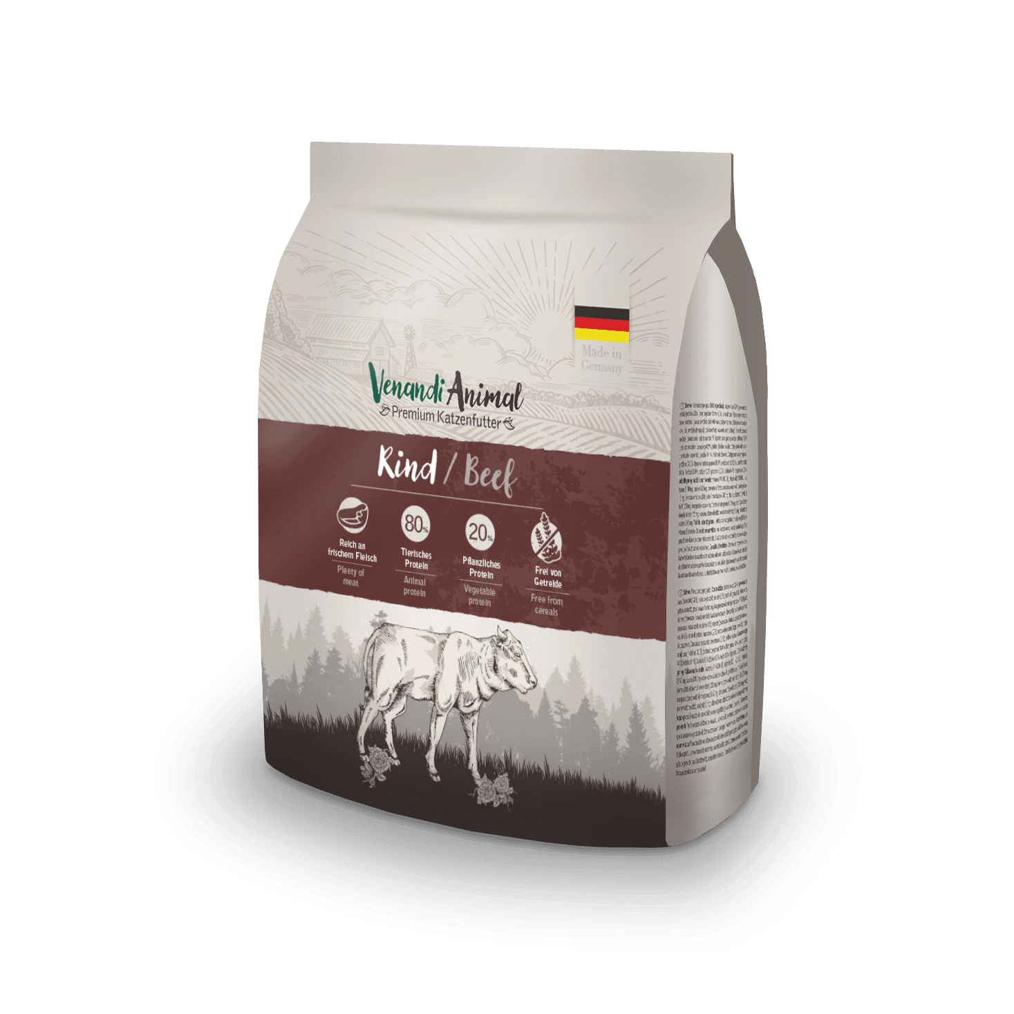 Artikel mit dem Namen Venandi Animal - Rind im Shop von zoo.de , dem Onlineshop für nachhaltiges Hundefutter und Katzenfutter.