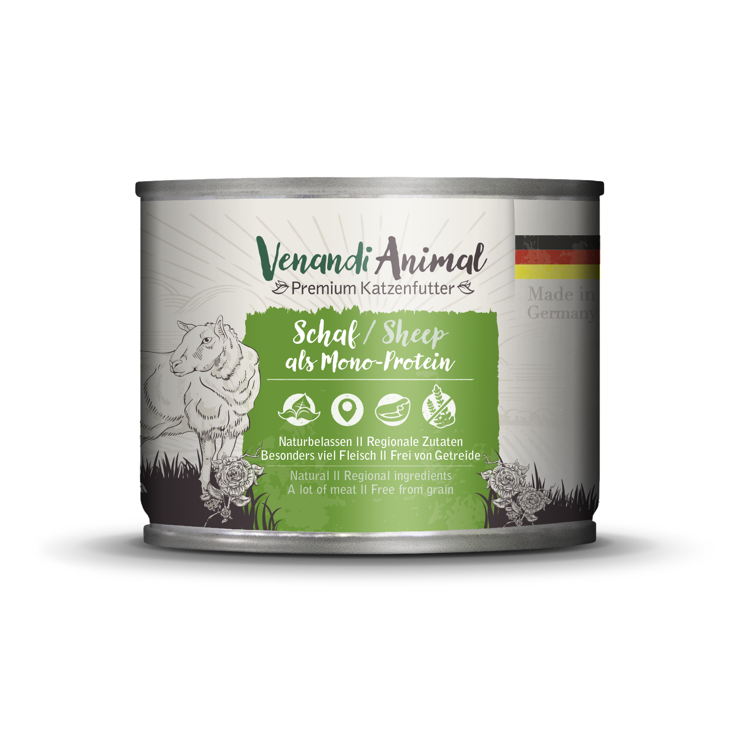 Artikel mit dem Namen Venandi Animal - Schaf als Monoprotein im Shop von zoo.de , dem Onlineshop für nachhaltiges Hundefutter und Katzenfutter.